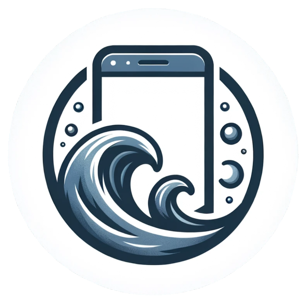 Washed Up Apps Logo